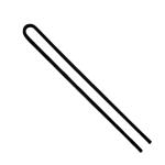Hrnle sorte lige 70 mm - 500gr
