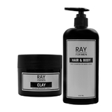 Ray For men duopack clay voks-shampoo